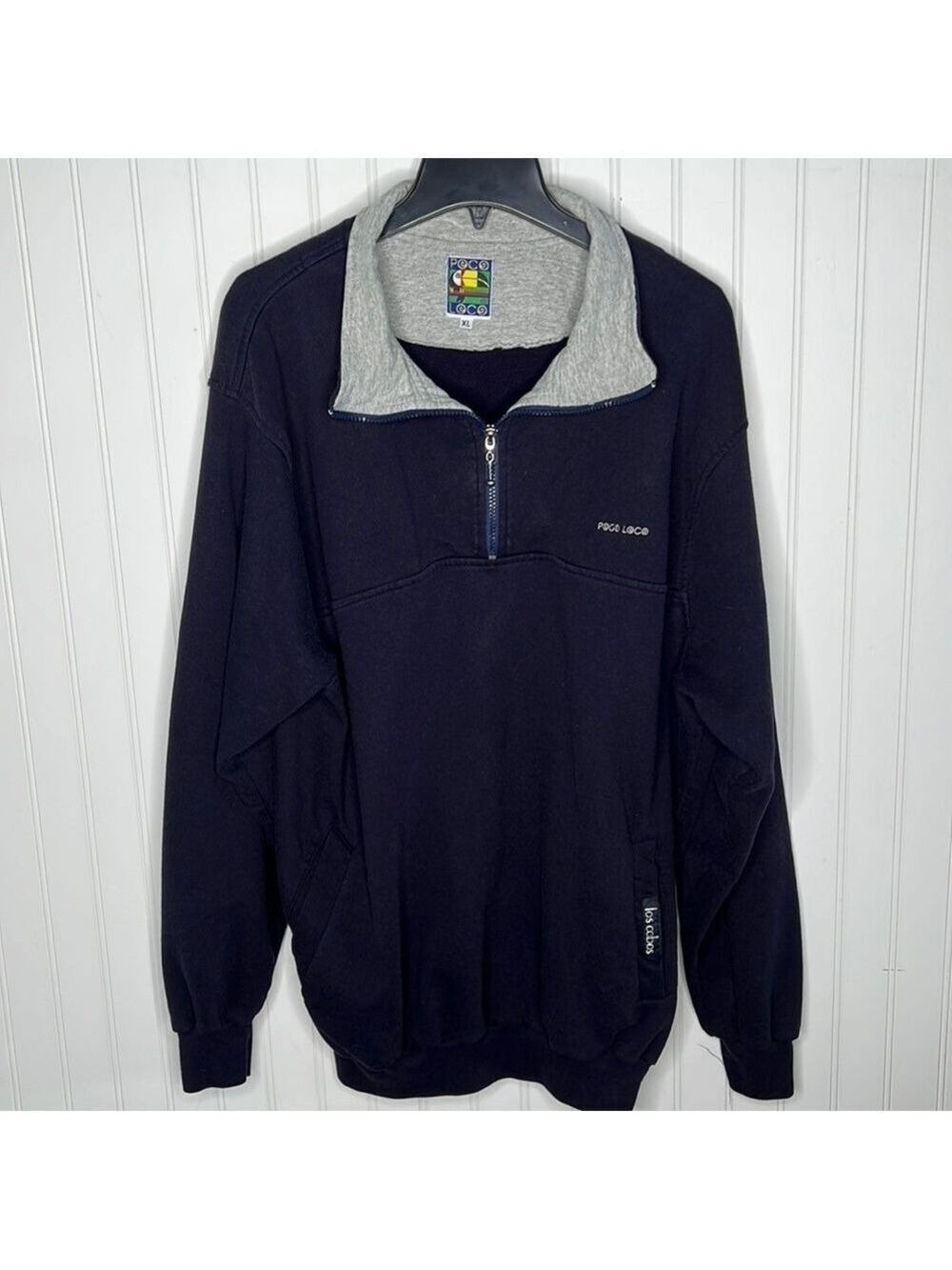 Poco Loco Vintage Pull Over Sweatshirt Size Extra Large